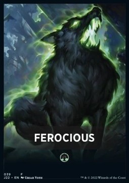 Jumpstart Pack Summary Card: Ferocious