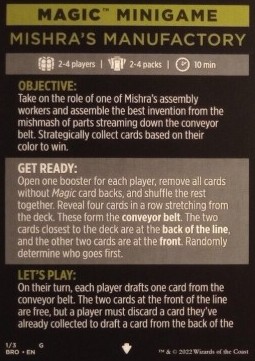 Magic Minigame: Mishra's Manufactory