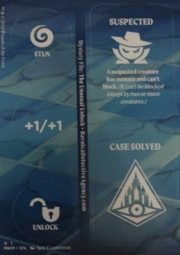 Murders at Karlov Manor: Tokens: Punch Card