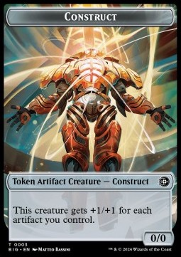 Construct Token (A 0/0) // Treasure Token