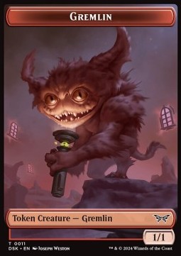 Gremlin Token (Red 1/1)