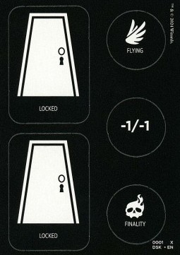 Duskmourn: House of Horror: Tokens: Punch Card
