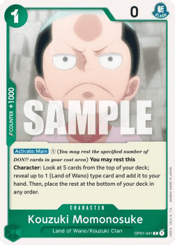 Kouzuki Momonosuke (OP01-041)