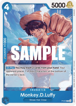 Monkey.D.Luffy (P-055)