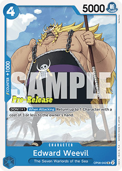 Edward Weevil (OP08-042)