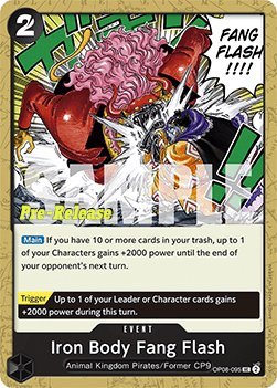 Iron Body Fang Flash (OP08-095)