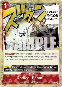 Radical Beam!! (OP01-029) (V.2)
