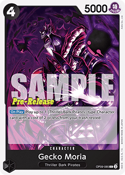 Gecko Moria (OP09-085)