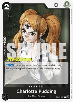 Charlotte Pudding (OP09-087)