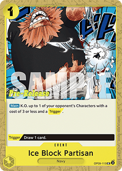 Ice Block Partisan (OP09-115)