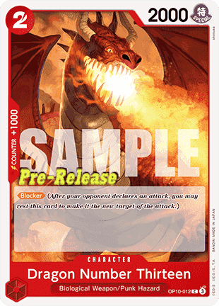 Dragon Number Thirteen (OP10-012)