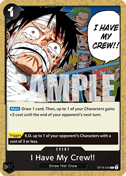 I Have My Crew!! (ST14-016) (V.1)